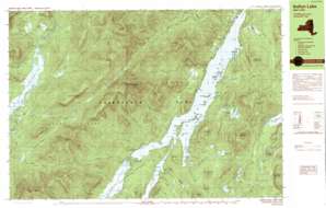 Indian Lake USGS topographic map 43074f3