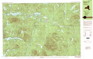 Vanderwhacker Mountain USGS topographic map 43074h1