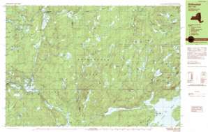 Soft Maple Reservoir USGS topographic map 43075h1