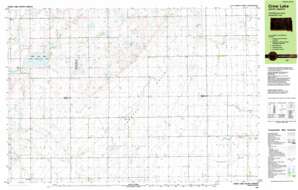 Crow Lake USGS topographic map 43098h5