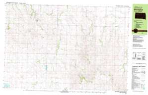 Brushy Butte USGS topographic map 43101c3