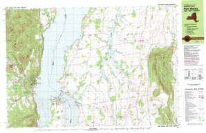 Port Henry USGS topographic map 44073a3