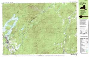 Lake Placid USGS topographic map 44073c7