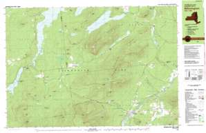 Franklin Falls USGS topographic map 44073d7