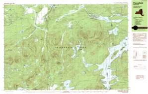 Piercefield USGS topographic map 44074b5