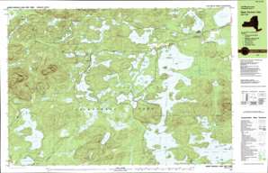 Upper Saranac Lake USGS topographic map 44074c3