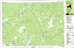 Gabriels USGS topographic map 44074d1