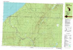 Tiebel Creek USGS topographic map 46089f7