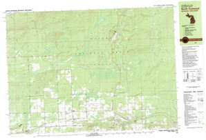 North Ironwood USGS topographic map 46090e1