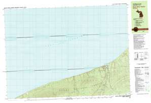 Black River Harbor USGS topographic map 46090f1