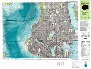 Seattle North USGS topographic map 47122f3