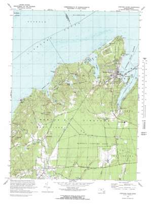 Edgartown USGS topographic map 41070d5