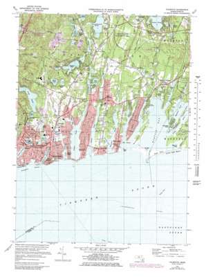 Falmouth USGS topographic map 41070e5