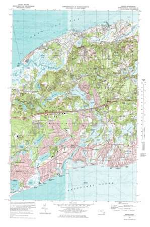 Dennis USGS topographic map 41070f2