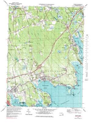Marion USGS topographic map 41070f7