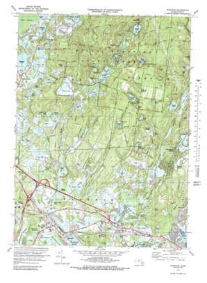 Wareham USGS topographic map 41070g6