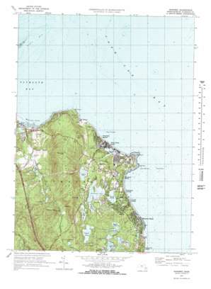 Manomet USGS topographic map 41070h5