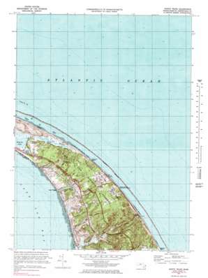 Provincetown USGS topographic map 42070a1