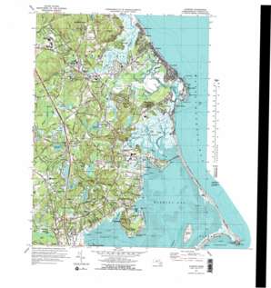 Duxbury USGS topographic map 42070a6