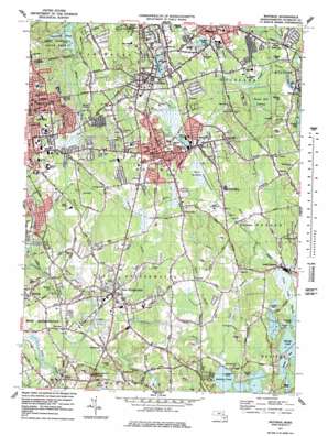 Weymouth USGS topographic map 42070a8