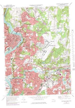 Springfield North USGS topographic map 42072b5