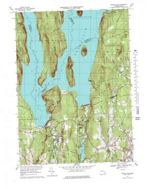Winsor Dam USGS topographic map 42072c3