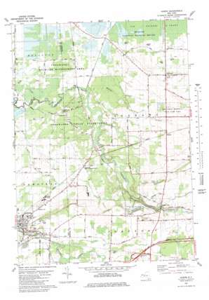 Akron USGS topographic map 43078a4