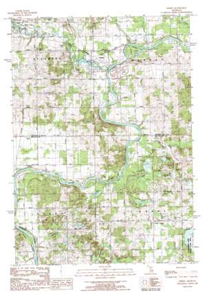 Hersey USGS topographic map 43085g4