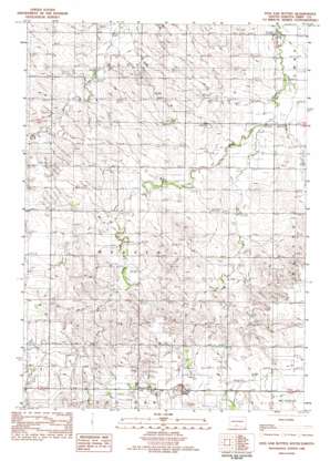 Dog Ear Buttes USGS topographic map 43099c8