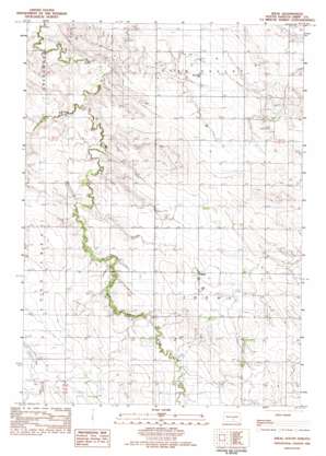 Ideal topo map