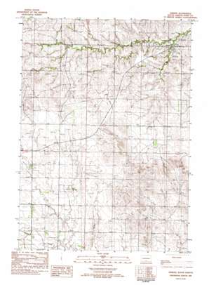 Okreek USGS topographic map 43100c4