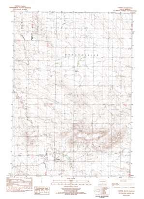 Carter USGS topographic map 43100d2