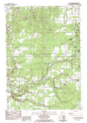 Platte River topo map