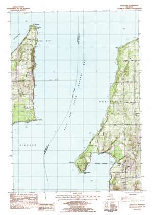 Mapleton USGS topographic map 44085h5