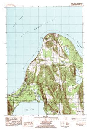 Glen Arbor USGS topographic map 44085h8