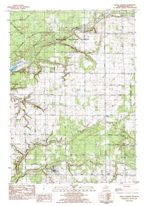 Kings Corners USGS topographic map 44086a3