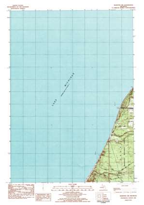 Manistee Nw USGS topographic map 44086b4