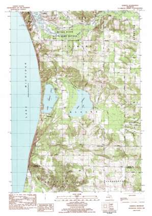Elberta USGS topographic map 44086e2