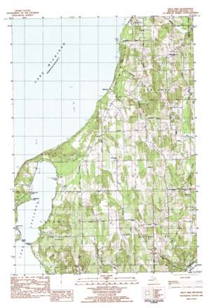 Gills Pier USGS topographic map 45085a6
