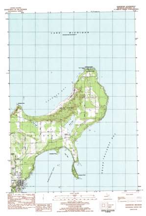 Northport USGS topographic map 45085b5