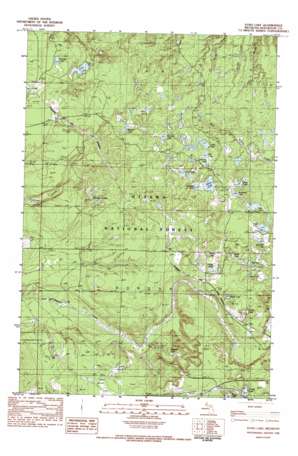 Echo Lake USGS topographic map 46088e7