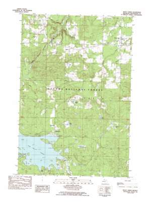 Trout Creek USGS topographic map 46089d1