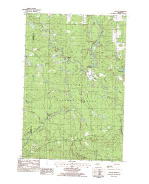 Choate topo map
