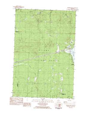 Merriweather USGS topographic map 46089e6