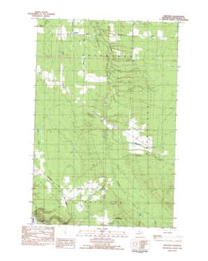 Firesteel USGS topographic map 46089g2