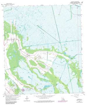 Gheens USGS topographic map 29090f4
