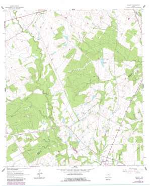Gillett USGS topographic map 29097b7