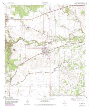 La Coste USGS topographic map 29098c7