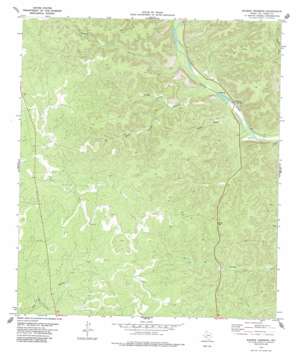 Bakers Crossing USGS topographic map 29101h2