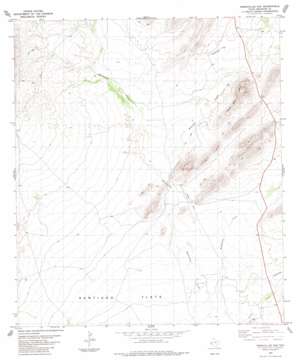 Maravillas Gap USGS topographic map 29103h3